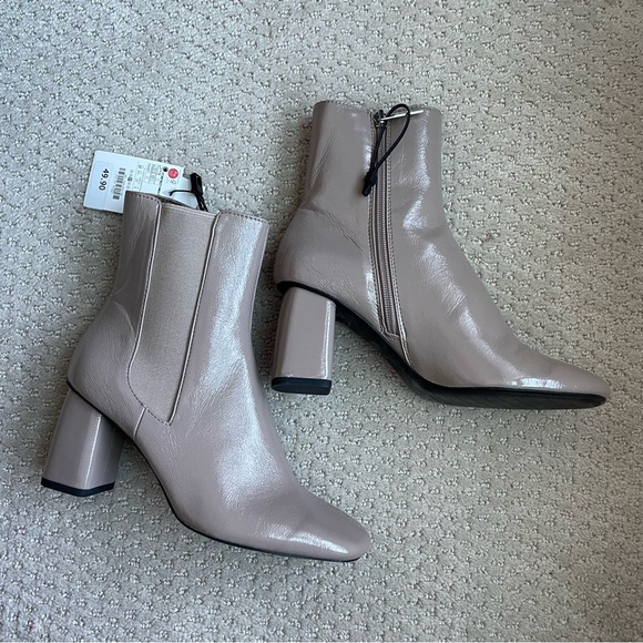ZARA Heeled Booties size 6.5 - Picture 7 of 14